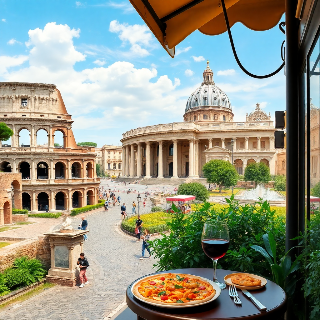 রোম, ইতালি: ইতিহাস ও সংস্কৃতির শহর, শান্তি এবং আনন্দময় ছুটির জন্য Happy Vacation-এর সাথে পরিকল্পনা করুন