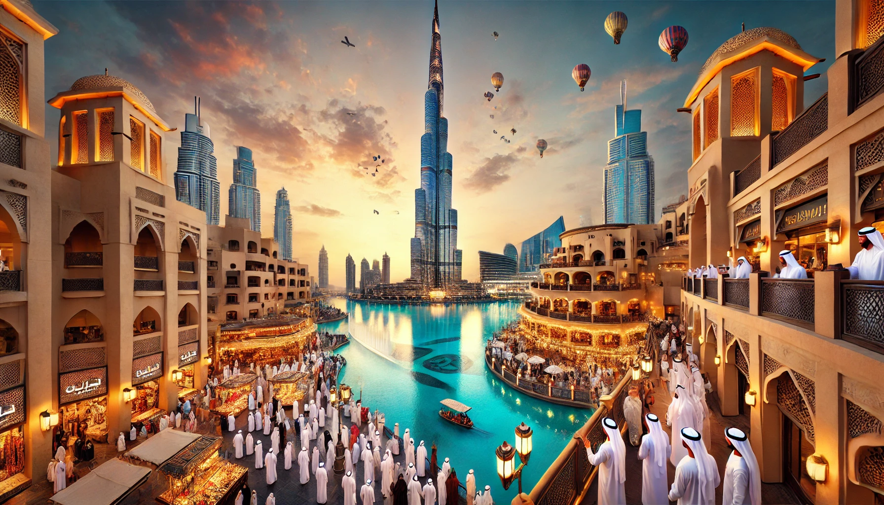 বুর্জ খলিফা (UAE) – বিশ্বের সর্বোচ্চ ভবন, দুবাইয়ের অপূর্ব দৃশ্যের জানালা উপভোগ করুন - Happy Vacation এর সাথে