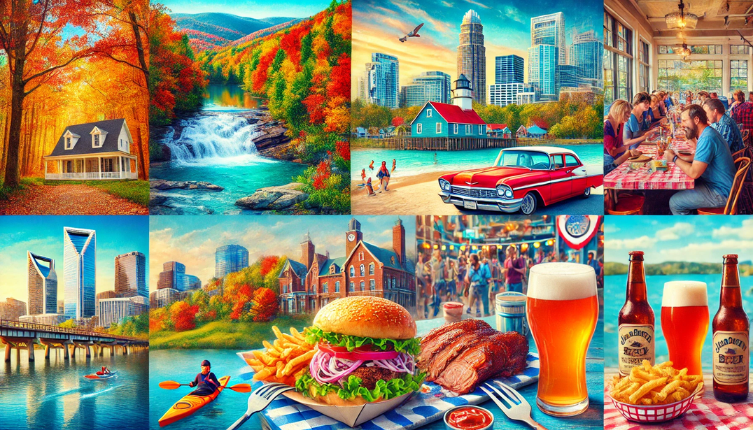 নর্থ ক্যারোলাইনার ইতিহাস ও সংস্কৃতির মাঝে হারিয়ে যান - Happy Vacation এর সাথে