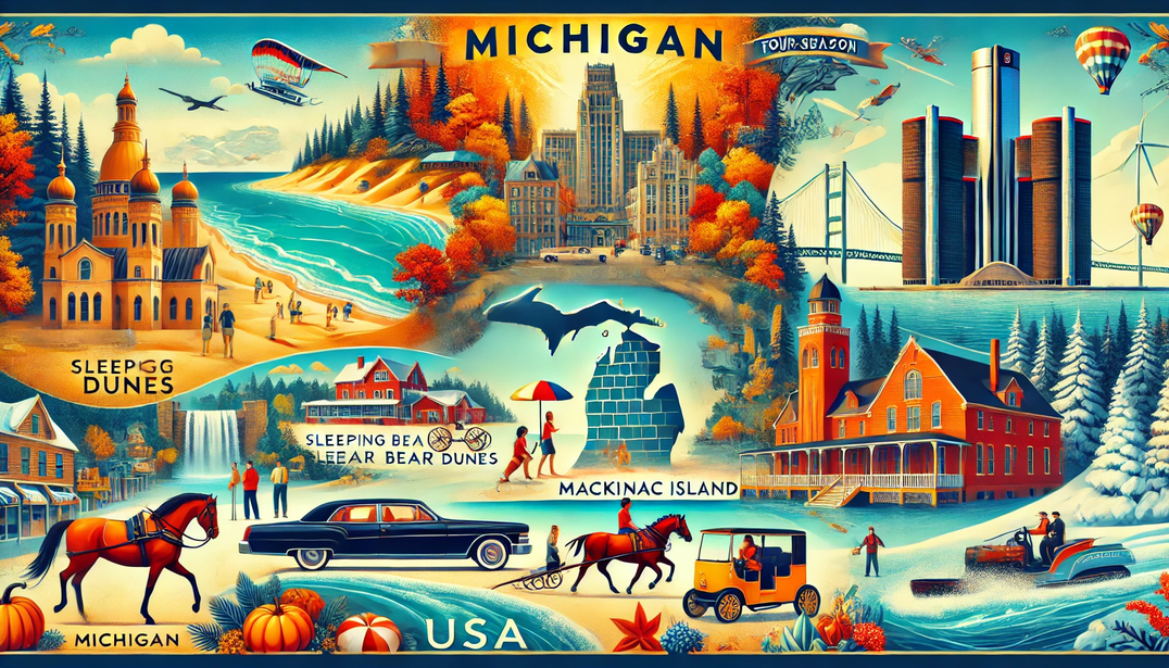 মিশিগান: স্বপ্নের দেশ, যেখানে প্রতিটি কোণে গল্প, উপভোগ করুন - Happy Vacation এর সাথে