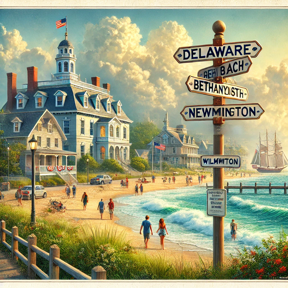ডেলাওয়্যার: সৈকত, ইতিহাস ও রোমাঞ্চের স্বর্গ Happy Vacation-এর সাথে স্বপ্নের ছুটি কাটান